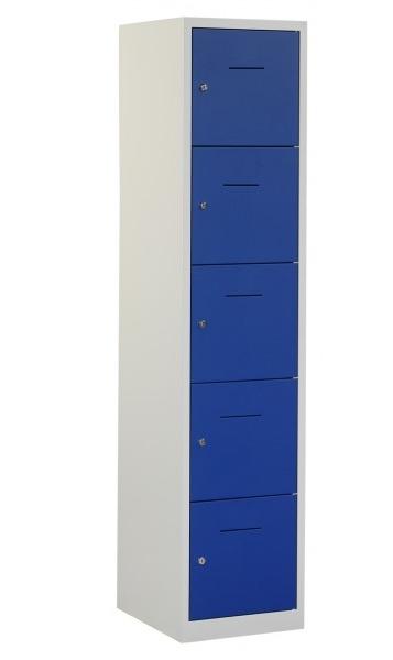 5 deurs lockerkast (190x41,5x45 cm) - Image 1