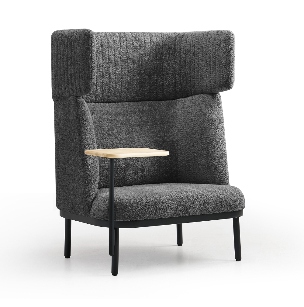 Akoestische loungebank 1-zits met tafeloptie - Image 16