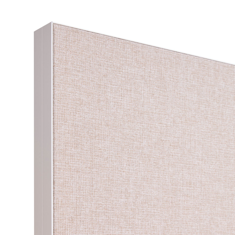 Akoestische tussenwand t.b.v. duo bench met aluminium kader (5cm dik) - Image 5