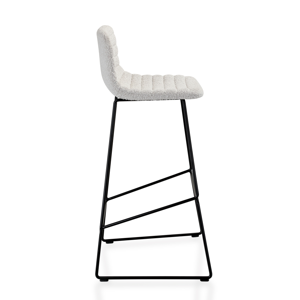 Barstool 609T in bouclé stoffering - Image 10