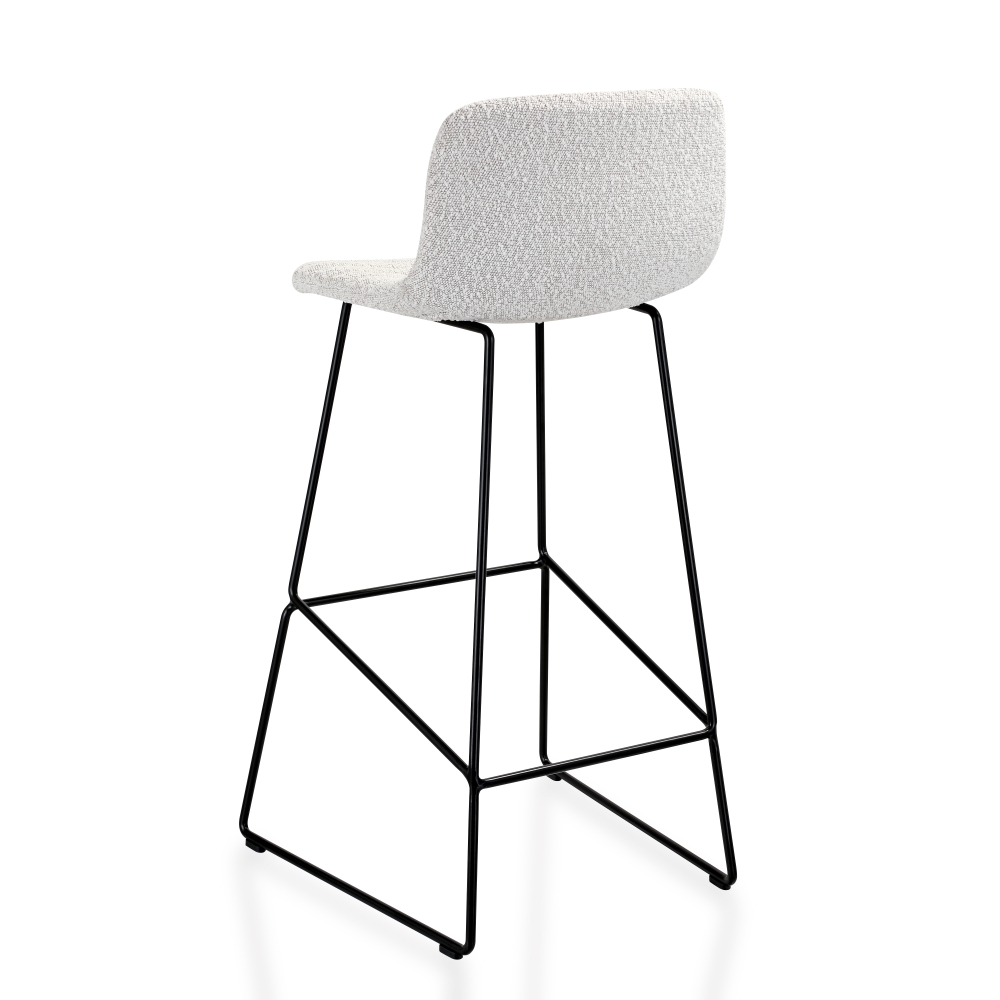 Barstool 609T in bouclé stoffering - Image 14