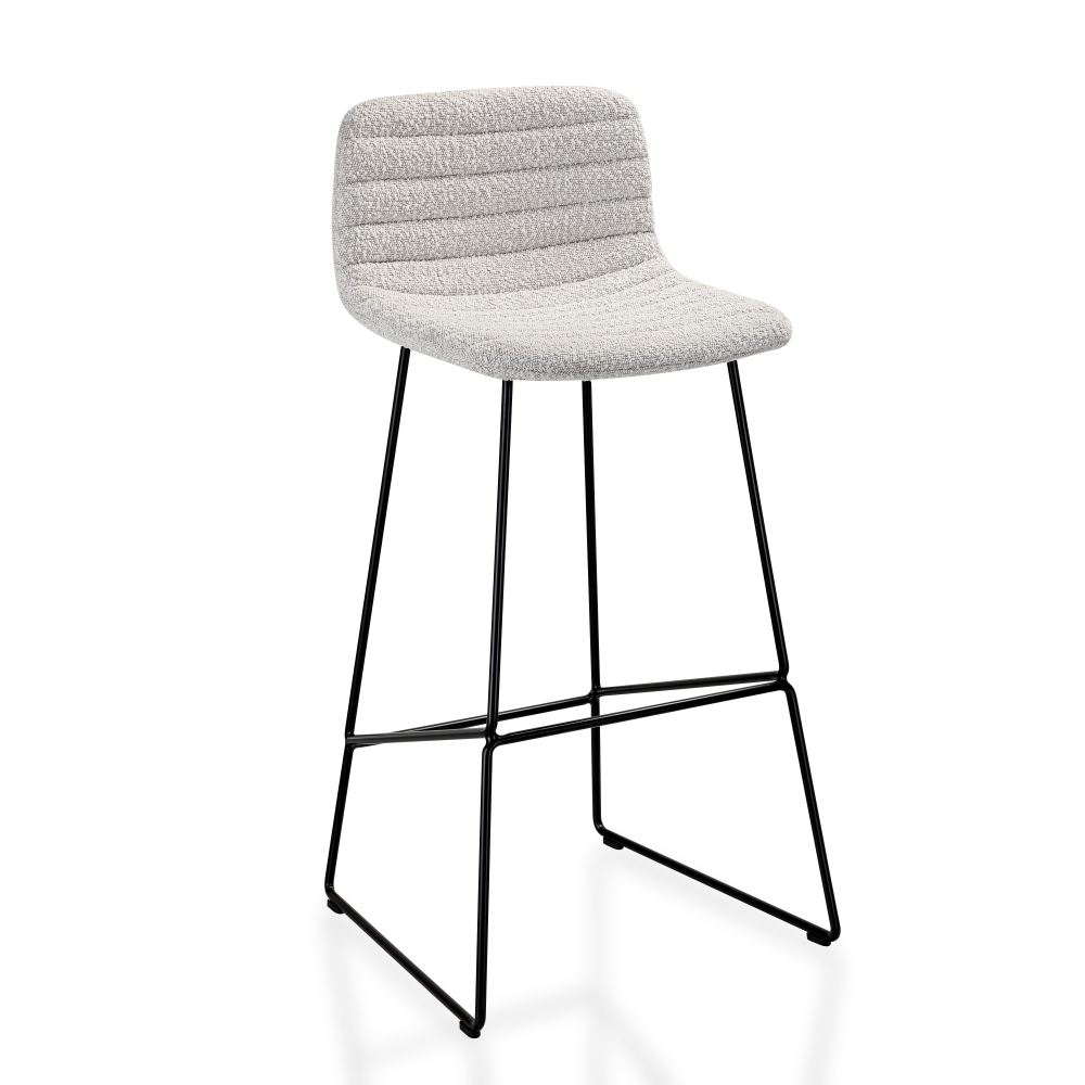 Barstool 609T in bouclé stoffering - Image 2