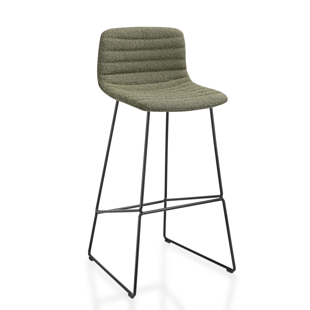 Barstool 609T in bouclé stoffering - Image 3