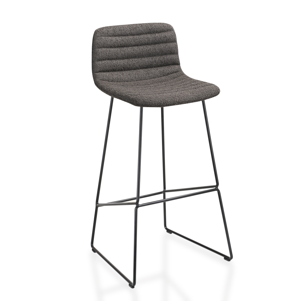Barstool 609T in bouclé stoffering - Image 4