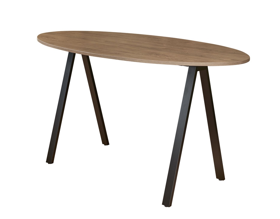 Bartafel 'V-leg' Ellips hoog 220x110cm - Image 6