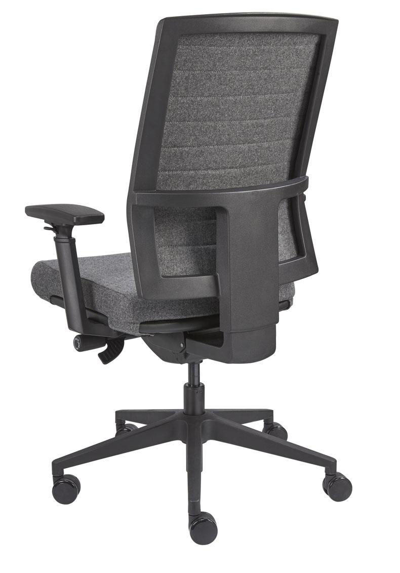 Bureaustoel 666 in wolvilt met verstelbare armleggers - Image 3