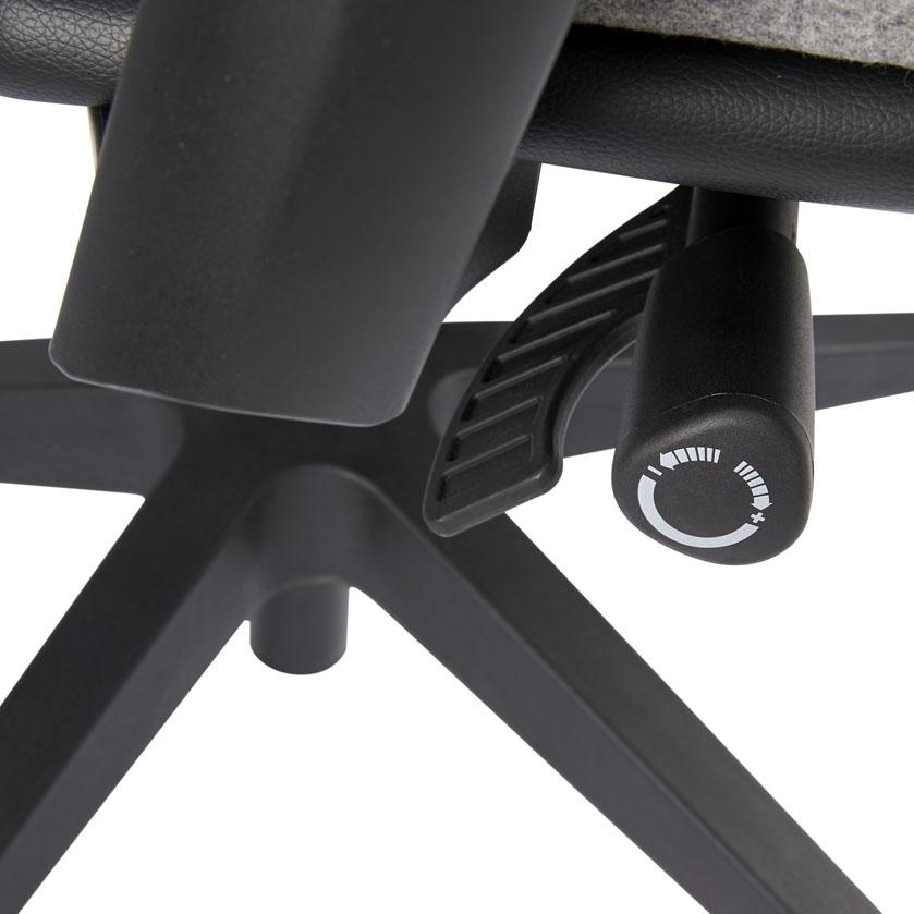 Bureaustoel 666 in wolvilt met verstelbare armleggers - Image 5