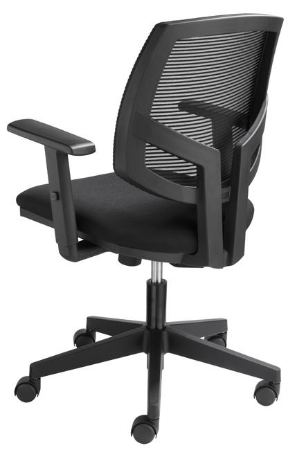 Bureaustoel model 819, voorzien van mesh rug - Image 2