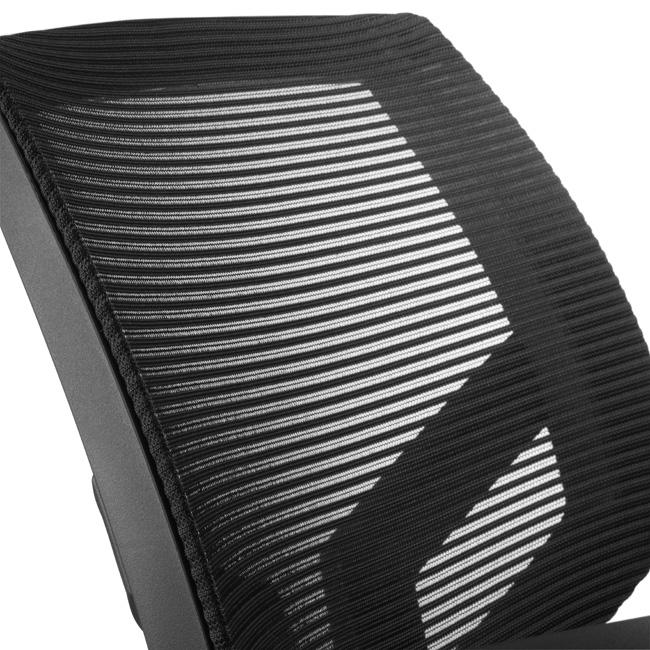 Bureaustoel model 819, voorzien van mesh rug - Image 4