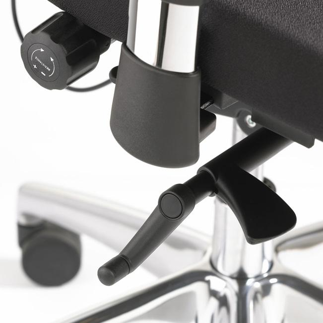 Bureaustoel Pro-NPR 1813 gekeurd, zwart - Image 2