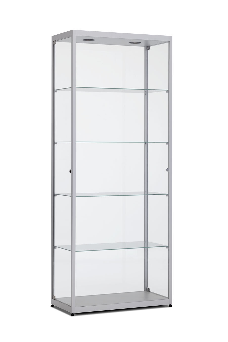 Design vitrinekast 198,4x80x40cm haaks profiel - Image 1