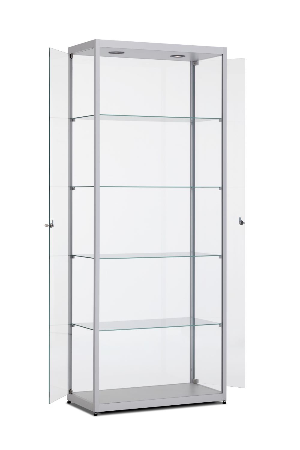 Design vitrinekast 198,4x80x40cm haaks profiel - Image 2