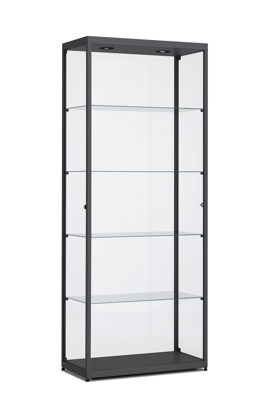 Design vitrinekast 198,4x80x40cm haaks profiel - Image 3