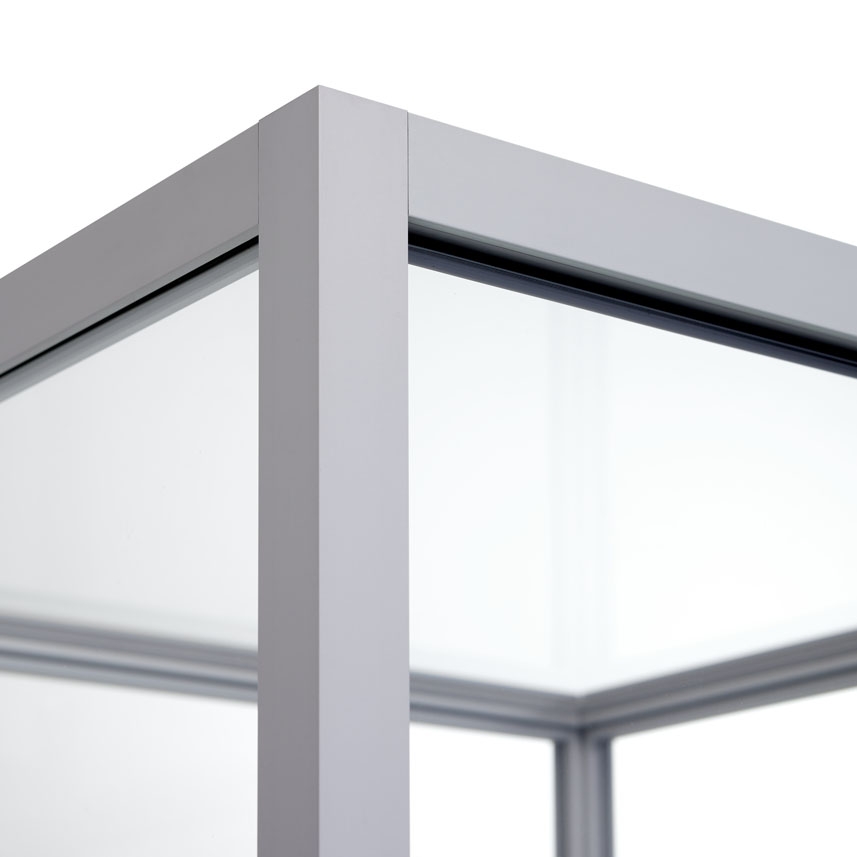 Design vitrinekast 198,4x80x40cm haaks profiel - Image 4