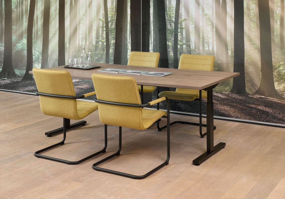 Easy vergadertafel 200x100cm - Image 1