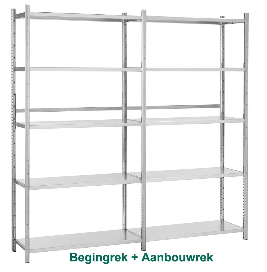 Gegalvaniseerde stelling 220x100x40 - Image 2