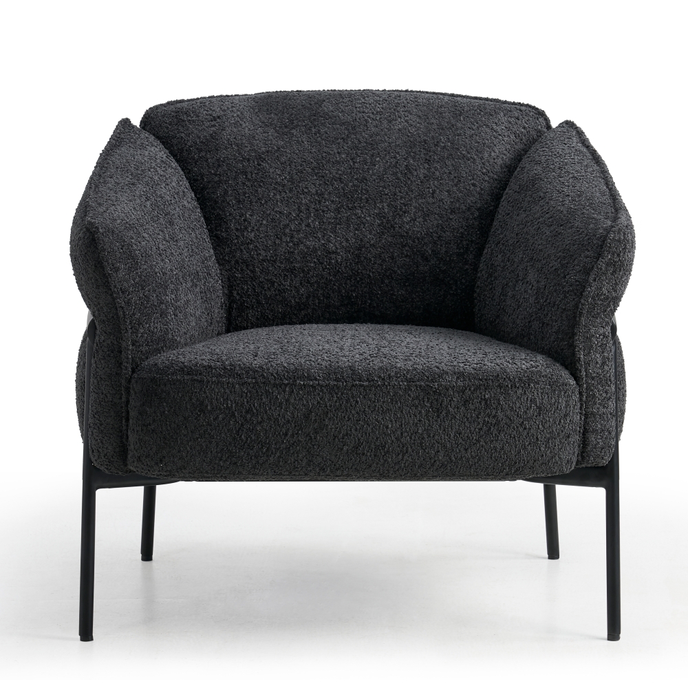 Gestoffeerde fauteuil met armleuningen - Image 1