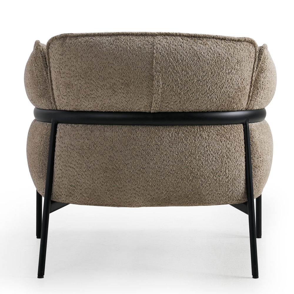 Gestoffeerde fauteuil met armleuningen - Image 10