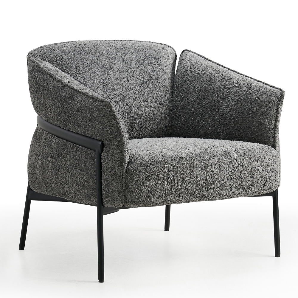 Gestoffeerde fauteuil met armleuningen - Image 12