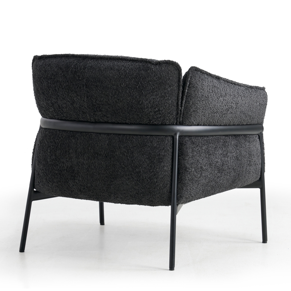 Gestoffeerde fauteuil met armleuningen - Image 3