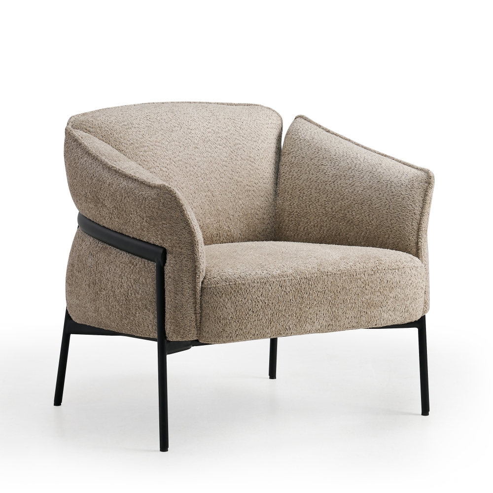 Gestoffeerde fauteuil met armleuningen - Image 7