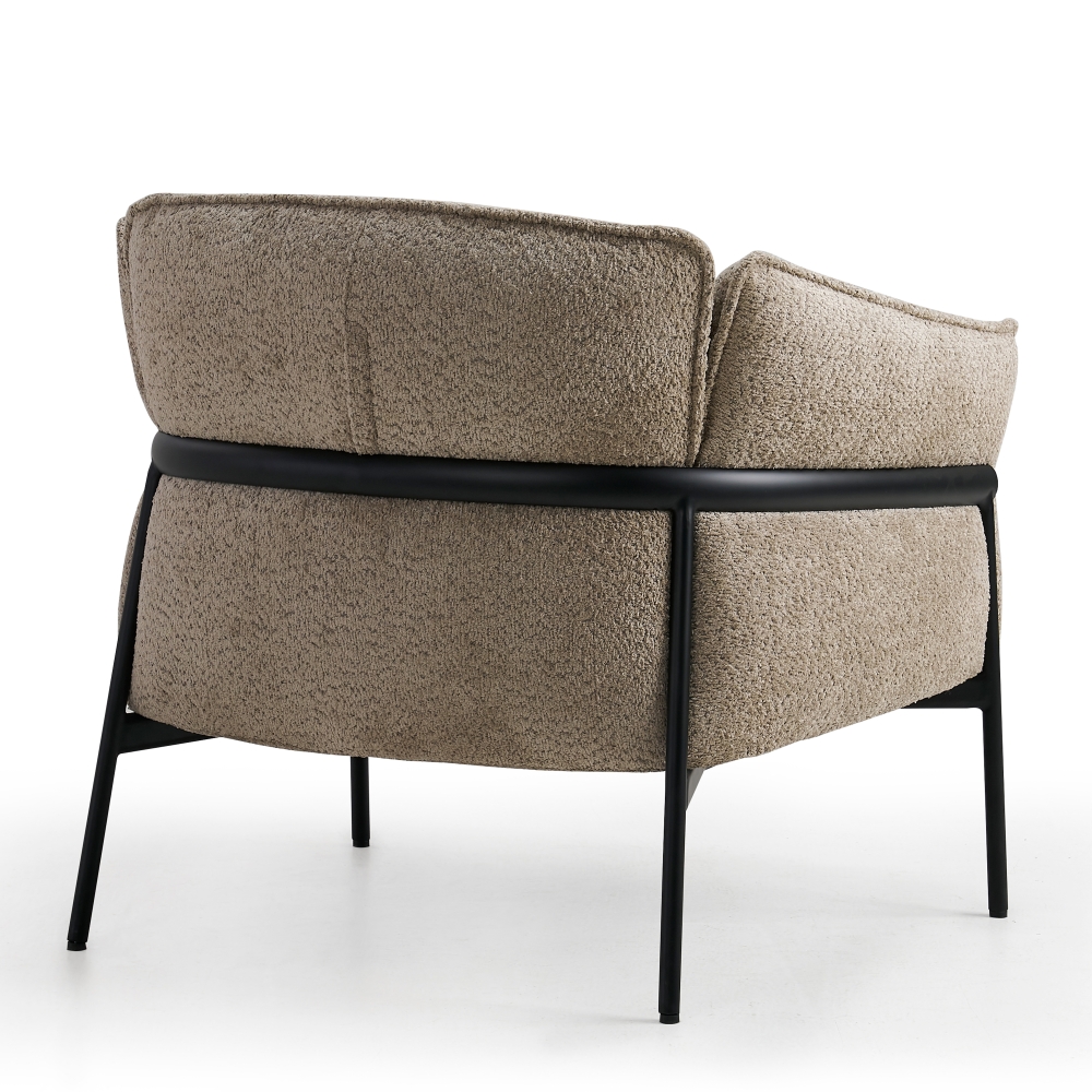 Gestoffeerde fauteuil met armleuningen - Image 9