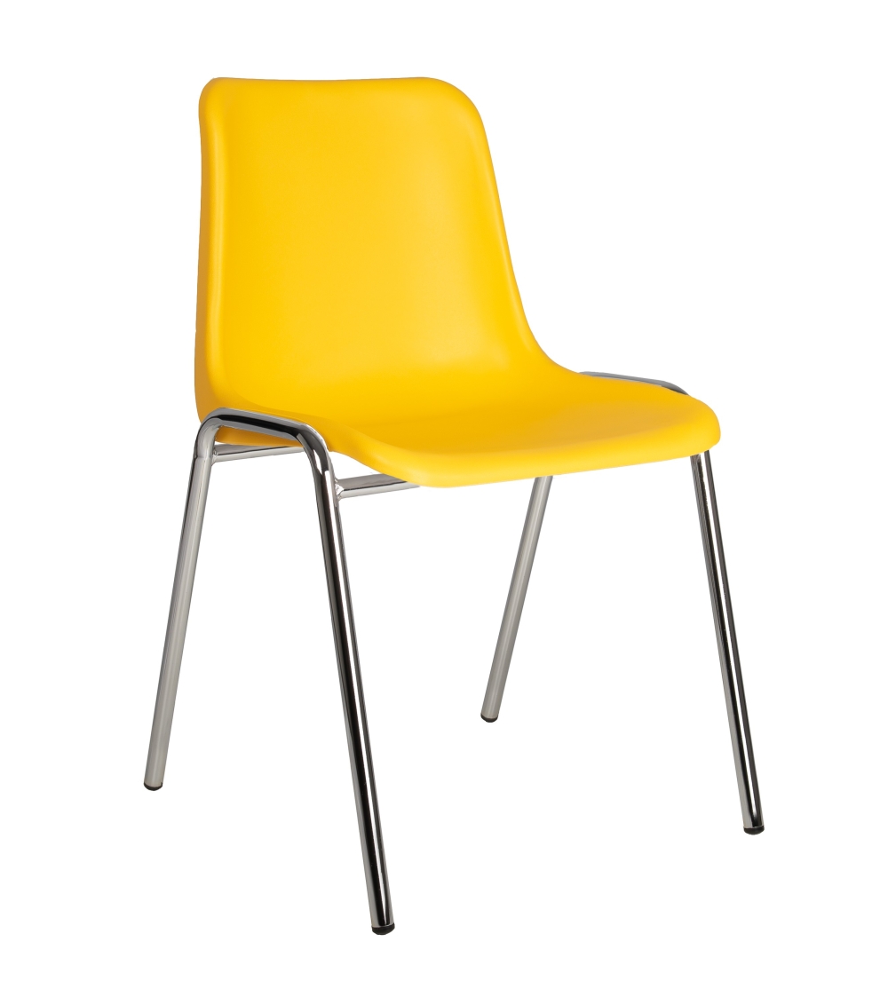 Kantinestoel Sabine met chroom frame - Image 3