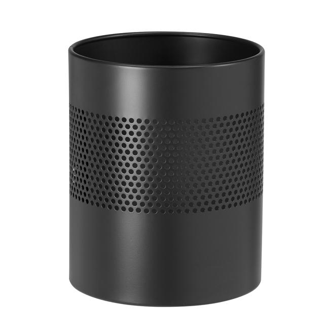 Metalen afvalbak 15 liter geperforeerd - Image 1