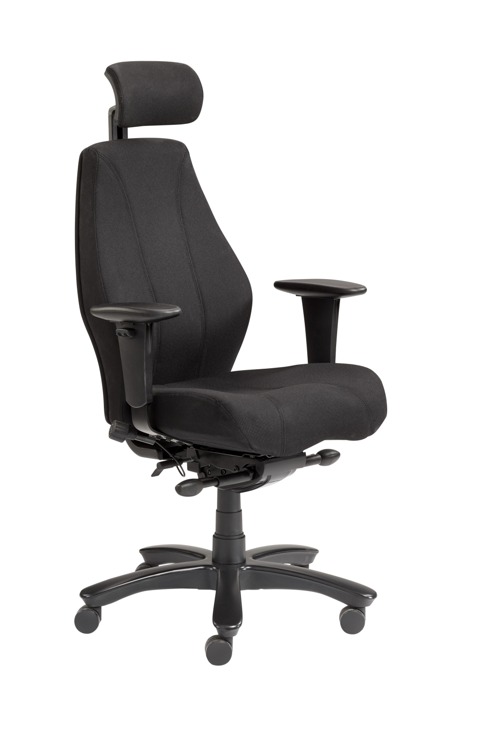 Raptor heavy duty 24uurs bureaustoel stof