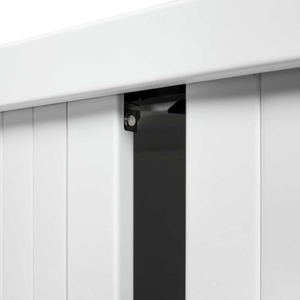 Roldeurkast "Elegance" 72x120x43cm + 1 legbord - Image 3
