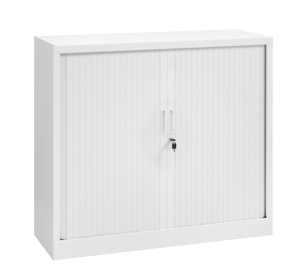 Roldeurkast 105x120x43cm + 2 legborden - Image 1