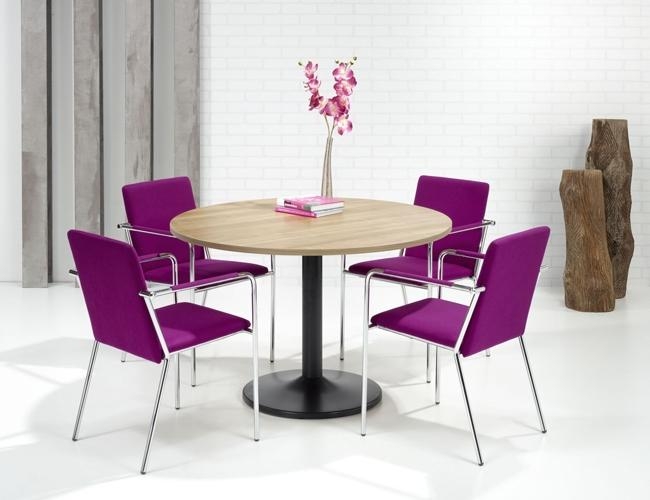 Ronde vergadertafel Teezz 120cm - Image 2