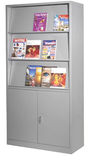 Tijdschriftenkast met onderkast 195cm - Image 1