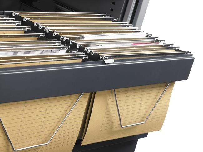Uitrekbaar hangmappenframe tbv Elegance roldeurkast 80cm - Image 1