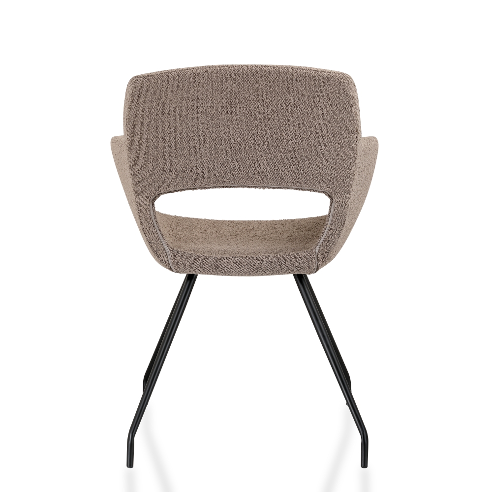 Vergaderstoel in bouclé stoffering - Image 17