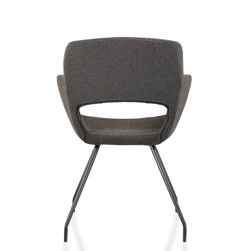 Vergaderstoel in bouclé stoffering - Image 20