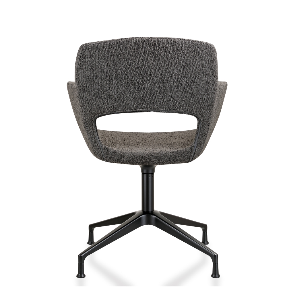 Vergaderstoel in bouclé stoffering - Image 20