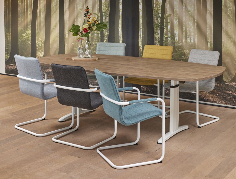 Vergadertafel "Work" 240x120cm Deens ovaal - Image 2