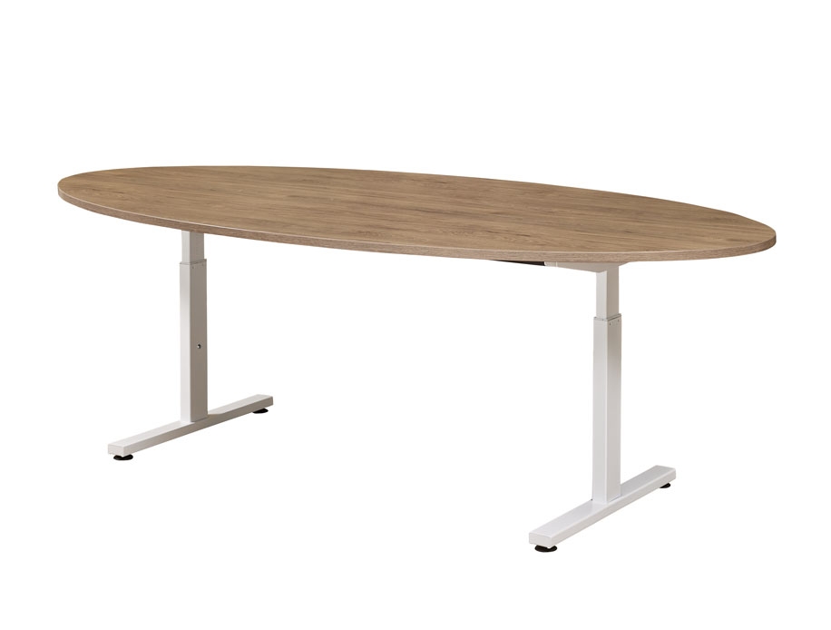 Vergadertafel Easy 220x110cm Ellips - Image 4