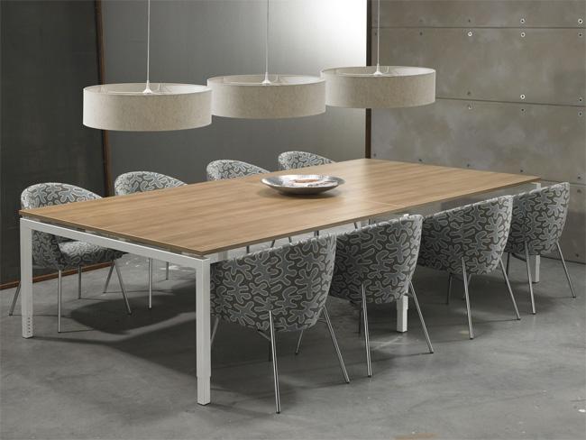 Vergadertafel Q-bic White 320x160cm - Image 1