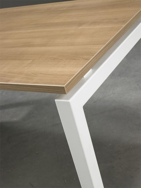 Vergadertafel Q-bic White 320x160cm - Image 2