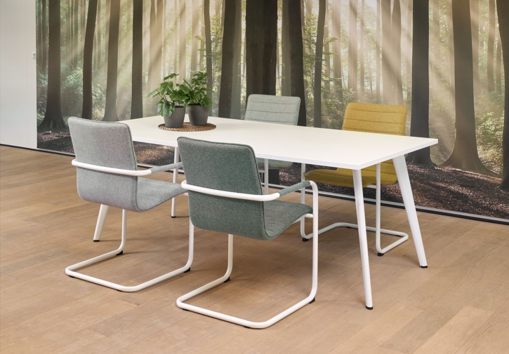 Vergadertafel Real recht 180x80 cm - Image 4