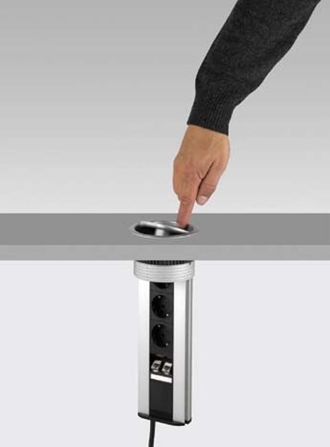 Vertical Port 3x stroom + 2x data - Image 2