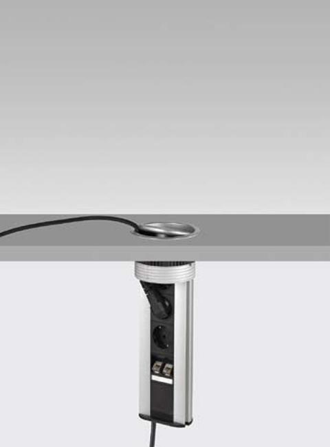 Vertical Port 3x stroom + 2x data - Image 3