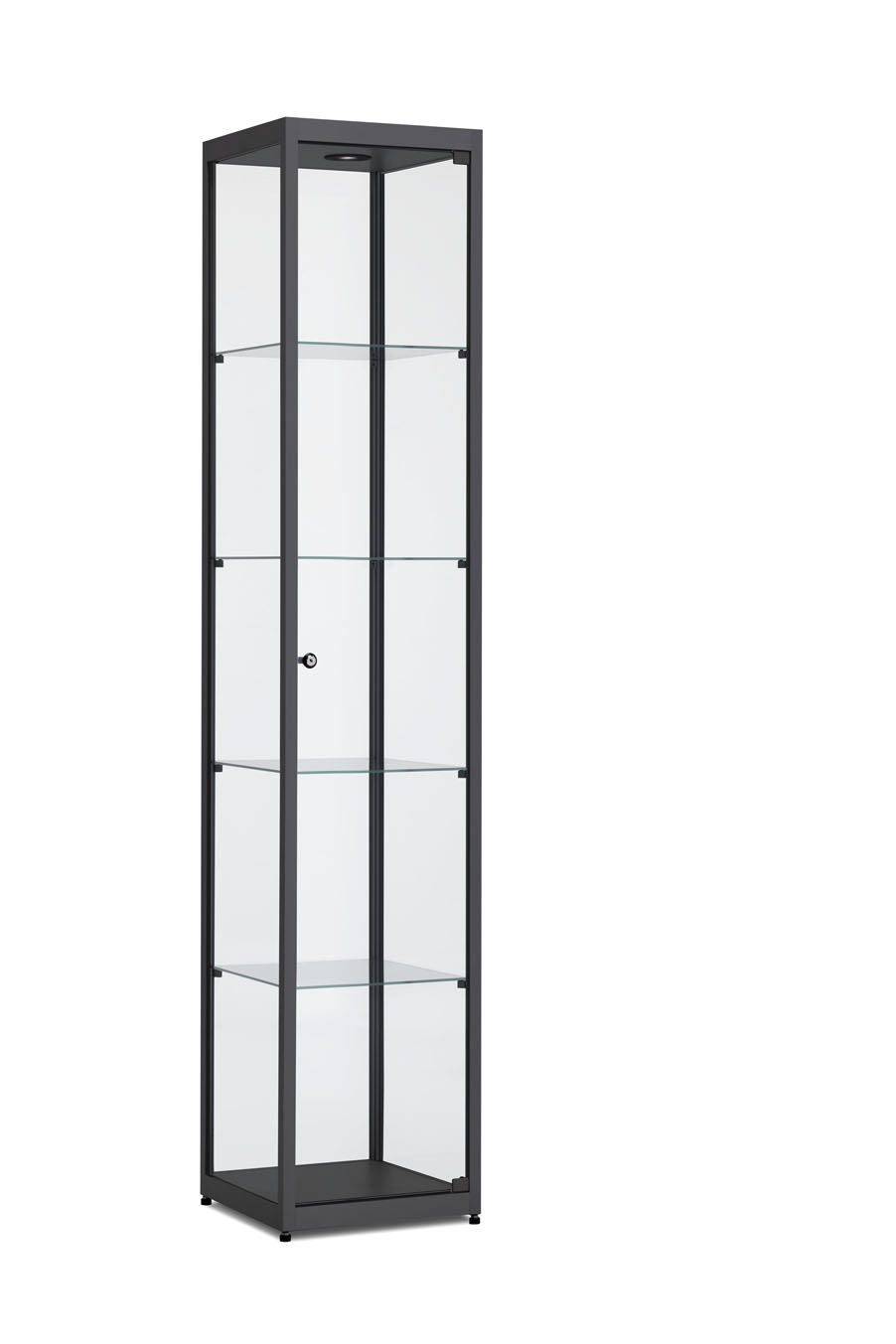 Vitrinekast 198,4x40x40cm haaks profiel - Image 1